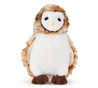 Zappi Co Peluche Bradley el Búho Granero (19cm) Búho Chillón Amigo Sabio - Suave, Mimoso, 100% Reciclado - Compañero de Abrazos Nocturno