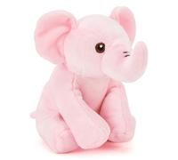 Zappi Co Peluche Elsa el Elefante Rosa (15cm) - Suave, Mimoso, 100% Reciclado - Amigo Colorido con Trompa