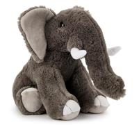 Zappi Co Peluche Emma el Elefante Africano (22cm) Gigante Gentil - Suave, Mimoso, 100% Reciclado - Majestuoso Amigo de la Sabana