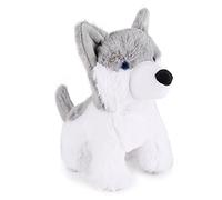Zappi Co Peluche Extra Suave para niños compañeros de Juego para cumpleaños Infantiles y Ocasiones Especiales (12-15 cm) (Perro Husky).