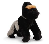 Zappi Co Peluche Noah el Gorila de Espalda Plateada (22cm) Amigo Primate Poderoso - Suave, Mimoso, 100% Reciclado - Amigo Gigante Gentil