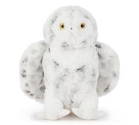 Zappi Co Peluche Salem el Búho Nival Búho Ártico (19cm) Amigo Cazador Ártico - Suave, Mimoso, 100% Reciclado - Sabio Compañero del Norte