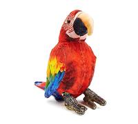Zappi Co Peluche Suave y Acogedor para niños - Compañeros de Juego Suaves niños en Estilo Impreso (28 cm de Longitud) (Papagayo Ara Escarlata).