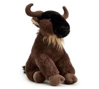 Zappi Co Peluche Wilhelmina el Ñu (22cm) Ñu Compañero de la Gran Migración - Suave, Mimoso, 100% Reciclado - Estampidor de la Sabana