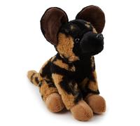 Zappi Co Perro Salvaje Africano de Peluche (35 cm) - Colorido, Suave, Ecológico, Ideal para Aventuras Infantiles, 100% Reciclado