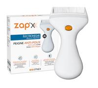 ZAP'X - Peine Antipiojos Electrónico - Elimina Piojos y Liendres al Instante - Solución Natural No Química