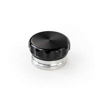 ZAPYVET 2,5 "/63,5mm 2"/50,8mm 1" 25,4mm palanquilla de soldadura de aleación de aluminio en cuello de llenado y tapa tanque de agua y combustible de aceite negro Tapa del tanque de combustible(Schwar
