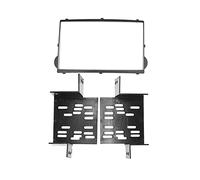 ZAPYVET 2 DIN Car Radio Fascia H1 CD DVD Marco estéreo Panel Dash instalación Kit de Ajuste Bisel Frontal, for Hyundai, 2010 Panel embellecedor de Repuesto para el salpicadero