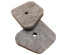 ZAPYVET 2 piezas/lote de limpiador filtro aire 41801201800, for STIHL, KM HL HT FC SP 87 FS90 FS100 FS110 FS130 recortadora hilo n.º 4180 120 1800 Filtro de aire para cortacésped