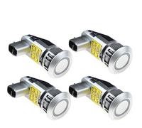 ZAPYVET 4 sensores de estacionamiento 96673471 96673467 for Chevrolet, Sensor ultrasónico Asistencia Captiva Sensor de Aparcamiento(Silver)
