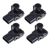 ZAPYVET 4 sensores de estacionamiento PDC de Color Negro for Toyota, Camry, Corolla, Tundra, Lexus, RX350, Sensor de estacionamiento 8934148010 89341-48010 Sensor de Aparcamiento(Schwarz)