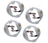 ZAPYVET 4 tapas for portaescobillas de carbón, for Bosch, RS550 HC683LG HC685LG KV3SFN MOTOR portaescobillas de carbón Conjunto de portaescobillas