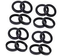 ZAPYVET 45 x 57 x 11 delantero, amortiguador de suspensión de horquilla para Triumph, 885 Speed TRIPLE T509 199798 DAYTONA T595 T 509 595 (8 sellos de aceite, 8 cubiertas)