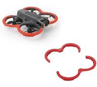 ZAPYVET Anillo Protector de Parachoques for dji AVATA 2, hélice, diseño antigolpes y antiarañazos, Cubierta Protectora (Negro) Protector de hélice para Drones(Rot)