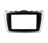 ZAPYVET Bisel del Kit de Ajuste instalación Tablero Montaje Marco DVD la Fascia Radio Coche 2 DIN, for Mazda, 6 Atenza 2009-2013 Panel embellecedor de Repuesto para el salpicadero