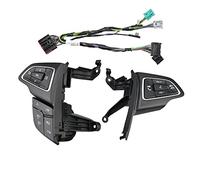 ZAPYVET Botón de control crucero Bluetooth for volumen audio en el volante, for Ford, for Focus, Mk3 2015-2017 Kuga 2017 Unidad de botón del volante del coche(1set -With LIM)