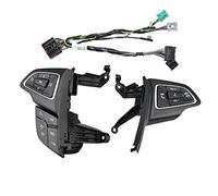 ZAPYVET Botón de control crucero volante multifunción audio Bluetooth for Ford, Focus, MK3 2015-2017 Kuga 2017 Unidad de botón del volante del coche(1set -With LIM)