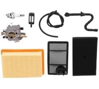 ZAPYVET Carburador de motocicleta for sierra corte concreto STIHL TS400 TS 400 con filtro aire y kit ajuste HS-274E 4223-120-0600 Kit de ajuste del filtro de aire
