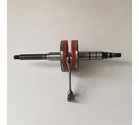 ZAPYVET + Cigüeñal Stroker de 2mm, pasador de pistón de 10mm, 2 tiempos, 50cc, Scooter ATV Minarelli JOG50 3KJ 1E40QMB 1PE40QMB Conjunto de cigüeñal de motocicleta