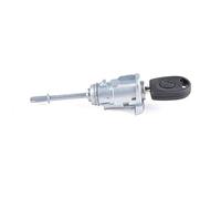 ZAPYVET Cilindro de Cerradura de Puerta del Conductor Ringt Izquierdo, for Seat, Cordoba Ibiza III 6L3837167B 6L3837168B con Llave 2002-2008 Cerradura de Barril de manija de Puerta(LEFT1 x Key)