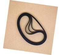 ZAPYVET Correa de distribución 2GT 5 piezas, 206-226 mm, ancho 6, correas goma bucle cerrado GT2 Reemplazo de la correa de distribución de la impresora 3D(BLACK Length 218mm)