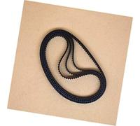 ZAPYVET Correa de distribución 2GT 5 piezas, 206-226 mm, ancho 6, correas goma bucle cerrado GT2 Reemplazo de la correa de distribución de la impresora 3D(BLACK Length 206mm)