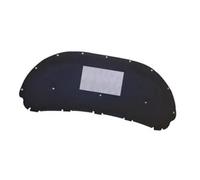 ZAPYVET Cubierta insonorizada de algodón con aislamiento térmico y acústico for capó de motor de coche, for Skoda, for Fabia MK2 MK3 2008-2020 Almohadilla aislante térmica del motor(BLACK 2008-2014 Mk