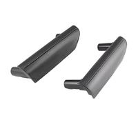 ZAPYVET Cubierta negra para manija de puerta, fácil instalación, ajuste alta universalidad izquierda derecha Manija de la puerta interior del coche, agarre del panel de la puerta del vehículo