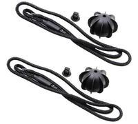 ZAPYVET Cuerda for estante de paquetes, for VW, for Golf, 2 piezas, estantes traseros automóvil, correa sujeción for maletero, cuerda for Correa de seguridad para equipaje en el maletero d