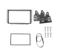 ZAPYVET Doble 2 DIN Facia Fascia Radio DVD estéreo CD Panel Montaje en Tablero Kit de Ajuste Marco Frontal Bisel, for Alfa Romeo, 147 Panel embellecedor de Repuesto para el salpicadero