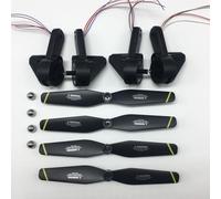 ZAPYVET El Brazo del ala Plegable Incluye Engranajes, Eje, cojinete del Motor, etc., for S169 SG700-D Drone RC Quadcopter Repuestos Reemplazo de Brazo para dron(Rot)