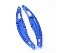 ZAPYVET Embellecedor de paletas de cambio de coche Paleta de cambio volante coche, para Porsche, para Macan 2014-2019 911 718 991 Cayman 918 Gear Extend Shifters Sticker(Blue)