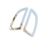 ZAPYVET Embellecedor de ventilación de Salida de Aire, Pegatinas Decorativas for Salida de Anillo de Acero Inoxidable, for Opel, for Insignia Sedan Sport Tourer 2009-2015, 2 uds. Ajuste de ventilaci