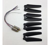 ZAPYVET Engranajes del Motor de hélice, Palas del Brazo, Accesorios for cuadricóptero S162, Piezas de Repuesto Reemplazo de Brazo para dron(Purple)
