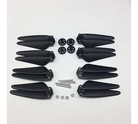 ZAPYVET Engranajes del Motor, Palas de hélice, Brazos, hélices, alas, cojinetes, for VISUO, XS818 RC Quadcopter Drone, Kit de Piezas de Repuesto Reemplazo de Brazo para dron(Camel)