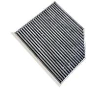 ZAPYVET Filtro acondicionador de cabina carbón activado, para, A4 B8, Q5 8R, A5 8T 8F, S5/externo No.8KD819439 8Kd819441 filtro de climatización del coche(BLACK Inner Air Filter 1pc)