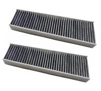 ZAPYVET Filtro de cabina carbón activado aire externo 4Gd819343, para, para A6 C7 2011-2019 1.8T 2.0T, para A7 2015-2019 filtro de climatización del coche(BLACK 2 Pack a Style)