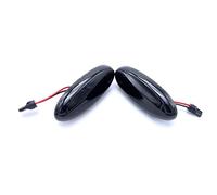 ZAPYVET For Mazda, for 323 Familia Protege 1998-2003 LED indicador lateral dinámico luz de señal giro intermitente secuencial B33P51120A Reemplazo de la luz de posición lateral del automó