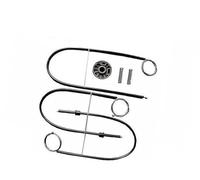 ZAPYVET, for Smart, Roadster 2003 2004 2005 Kit de reparación de elevalunas Delantero Derecho Elevalunas para Coche