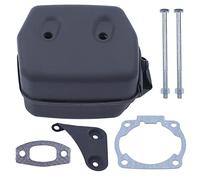 ZAPYVET Kit de juntas de soporte de silenciador, for Husqvarna, 55 50 51 55, Rancher, 55 Eu1, piezas de motosierra Oem 501 76 88 01 Kit de silenciador para motosierra