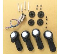ZAPYVET Kit de Piezas de Engranajes y cojinetes de Motor de Brazo Plegable for cuadricóptero RC SG701 Reemplazo de Brazo para dron(7.4V Motor Set)
