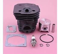 ZAPYVET Kit de pistón de cilindro de 44mm, for JONSERED, CS2153 CS2152 CS2150 CS2149 junta de silenciador de motosierra anillo Circlip Motor Бензопила Kit de silenciador para motosierra