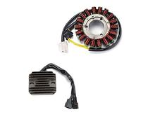 ZAPYVET Kit de rectificador y regulador de Voltaje de Bobina de estator de generador de Motocicleta for GSXR 600 750 GSXR600 GSXR750 GSX-R750 2006 2007 2008 Bobina de Encendido para Motocicleta