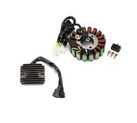 ZAPYVET Kit rectificador regulador de Voltaje de Bobina de estator generador SV650 SV 650 2003-2012 DL650 V Strom V-Strom 2004-2012 Bobina de Encendido para Motocicleta
