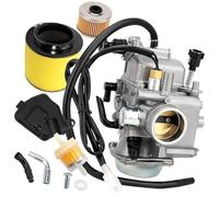 ZAPYVET kit reparación carburador moto Carburador de motocicleta, para Rancher 350 TRX350TM TRX350TE350FE 350Fmte 2000-2006 Atv 4 tiempos con filtro aire y aceite Trx350
