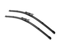ZAPYVET Limpiaparabrisas delanteros de coche, for Ford, Explorer, 2011-2017, limpiaparabrisas, 26"+22" Escobillas limpiaparabrisas delanteras(BLACK Right Steering)