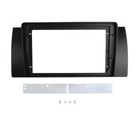 ZAPYVET Marco de Radio de Coche, for, 5 E39 1995-2003 Pantalla de 9 Pulgadas Fascias Reproductor de DVD estéreo Instalar Panel Envolvente Kit de reinstalación de Tablero Marco para estéreo de Coche