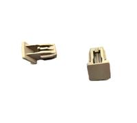 ZAPYVET OEM-manija de techo con hebilla, tiradores de agarre de techo internos, tapa de cubierta de abrazadera de fijación, for VW, Passat, B8 Asidero para techo de coche(Beige 2PCs)
