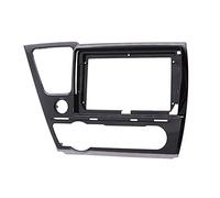 ZAPYVET Panel de CD estéreo con Radio y DVD 9 Pulgadas, Kit Ajuste instalación Montaje en Tablero, Marco Frontal Bisel, for Civic, 2013 Panel embellecedor de Repuesto para el salpicadero