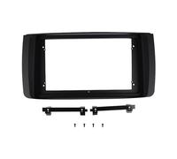 ZAPYVET Panel estéreo de Coche de 9 Pulgadas, for Mercedes, Benz, Clase R 2004-2011, Kit de molduras de instalación for Tablero de radios de Doble DIN Fascias Marco para estéreo de Coche